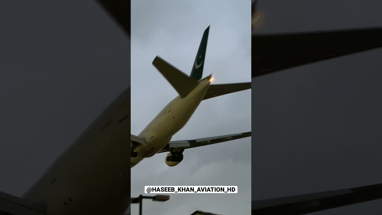 PIA Flight PK797 Arriving Overhead To Toronto Pearson #shorts