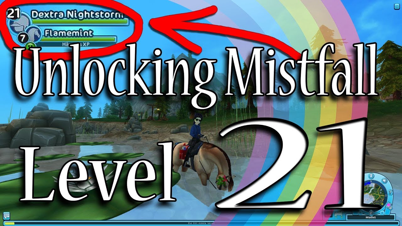 OMG I'M LEVEL 21 in Star Stable + Unlocking MISTFALL