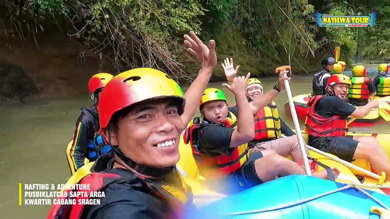 RAFTING ELO BERSAMA SAPTA ARGA KWARCAB SRAGEN