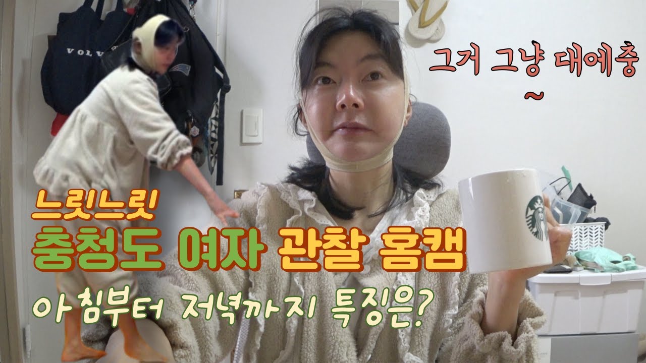 느려터진 충청도 여자의 매력 (나무늘보 같은데 정신산만 여자홈캠)