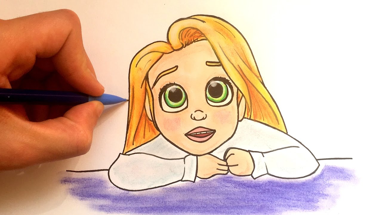 Dessin Raiponce Bébé !! (Disney)