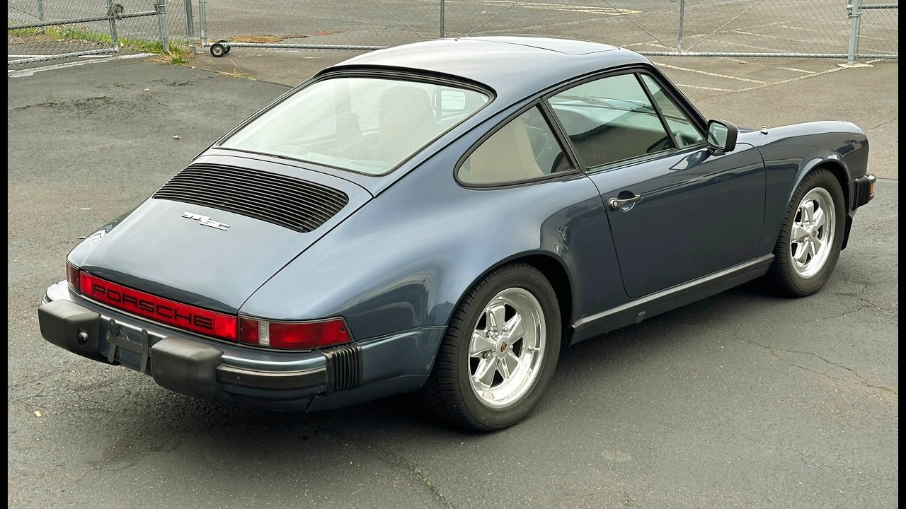 1983 Porsche 911SC Blue/Tan