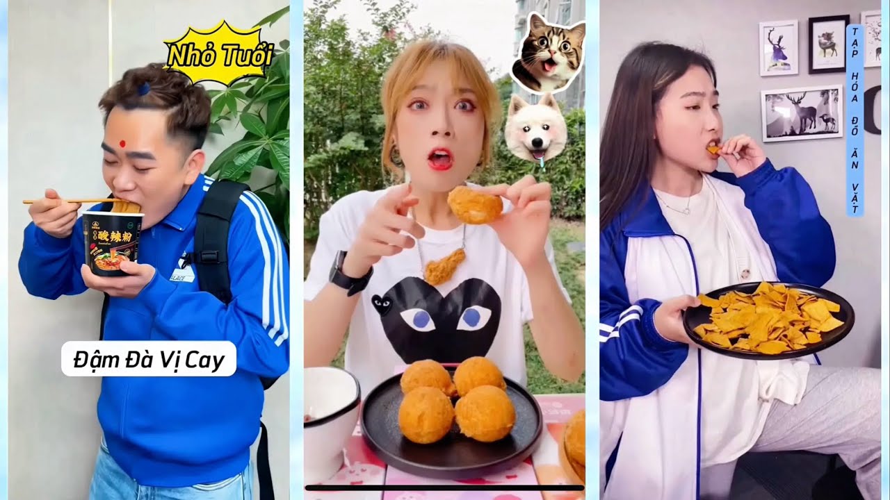 Tổng Hợp Mukbang Đồ Ăn Vặt Hay Nhất | Tạp Hóa Đồ Ăn Vặt P139