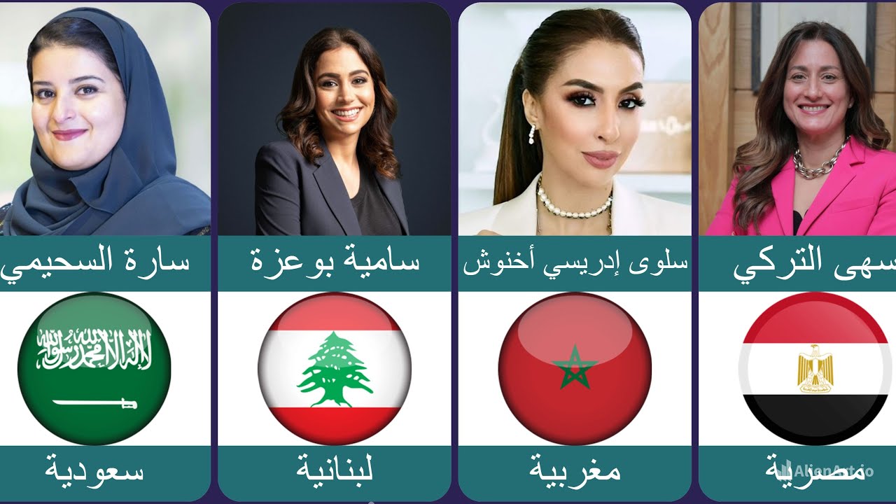 أقوى سيدات أعمال عربيات يتحكمن بعالم المال والقيادة 2025