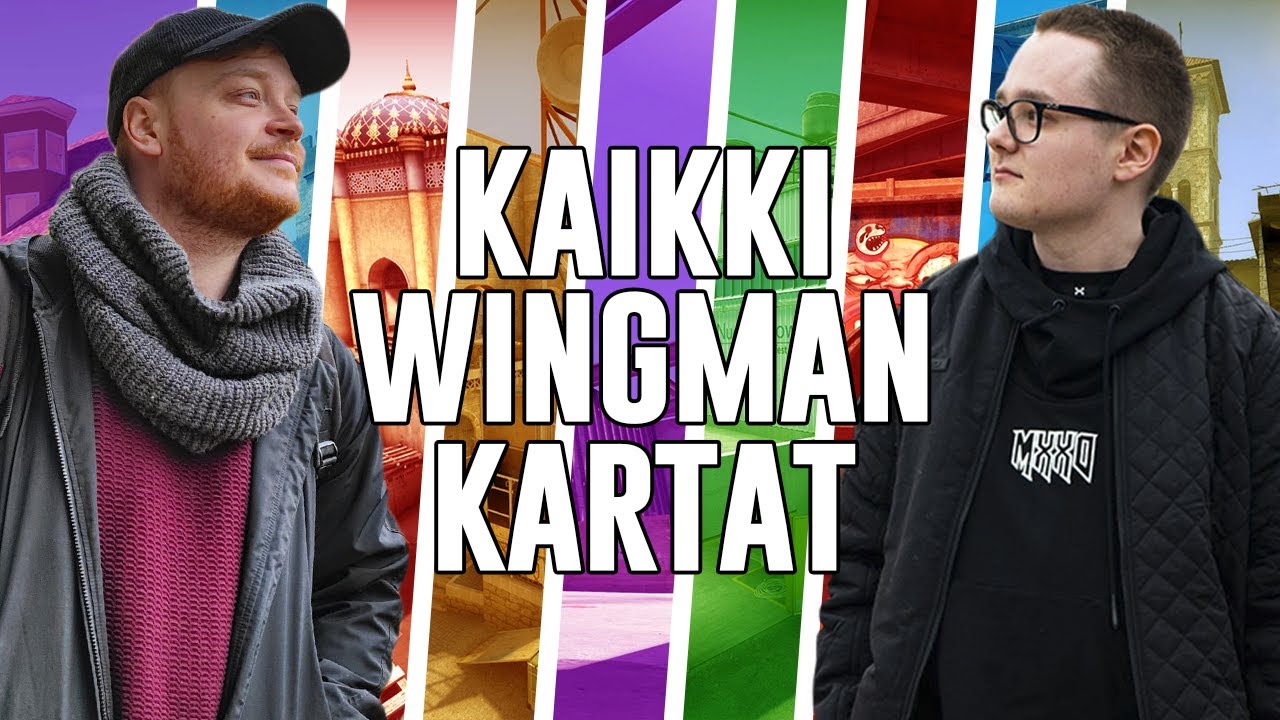 Pelattiin @MattePlayss kanssa KAIKKI Wingman mapit... (CS:GO)