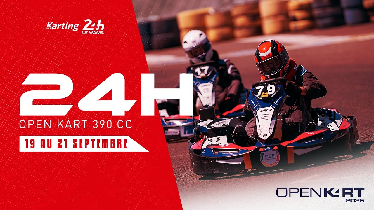 LE MANS 24 HEURES Open Kart - 390cc | 4º Partie - Finale - Septembre 2025