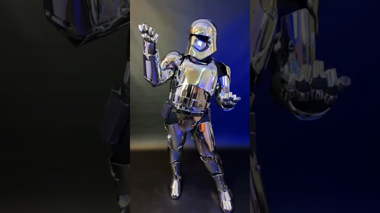 💥 She Levels Up to Captain Phasma in 20 Seconds 🚀