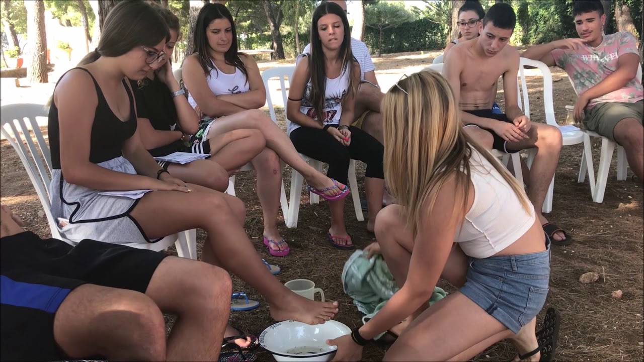 Campo scuola 2018: lavanda dei piedi