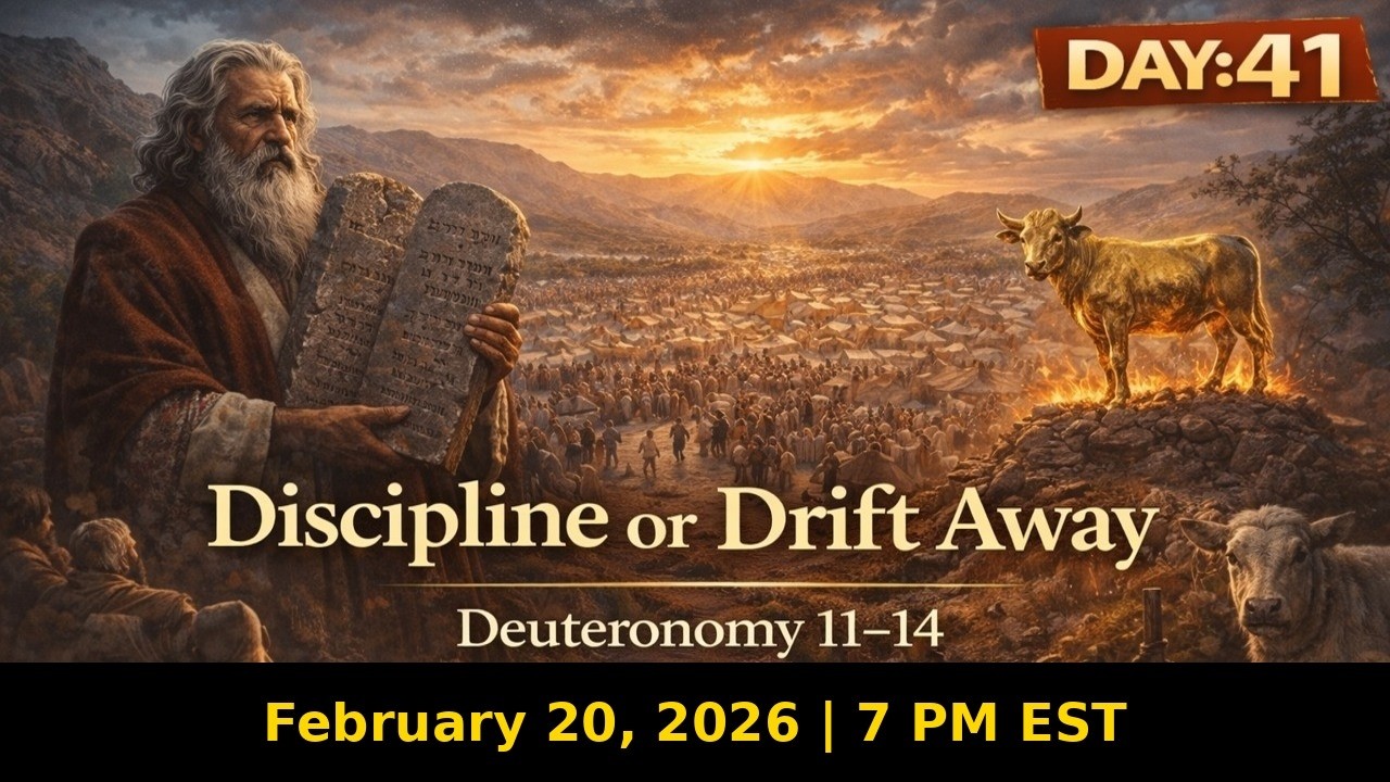 Do Not Forget the Lord | Blessing or Curse? Deuteronomy 8–11 | Day 41