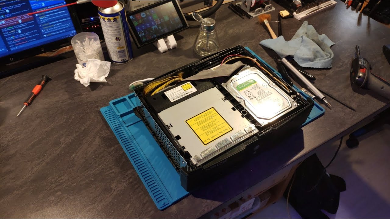 [Xbox] Remplacement disque dur et pâte thermique Xbox Original