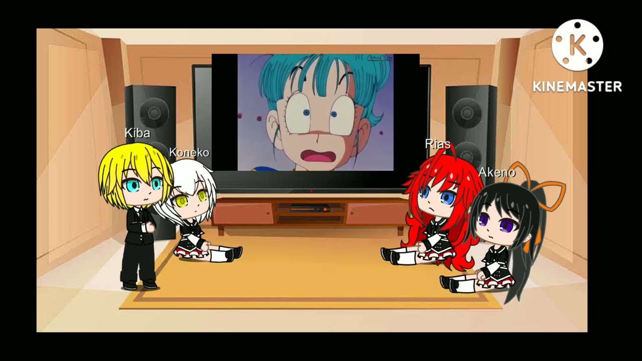 Clan Gremory reaccionan a Son Goku mas un video gracioso.
