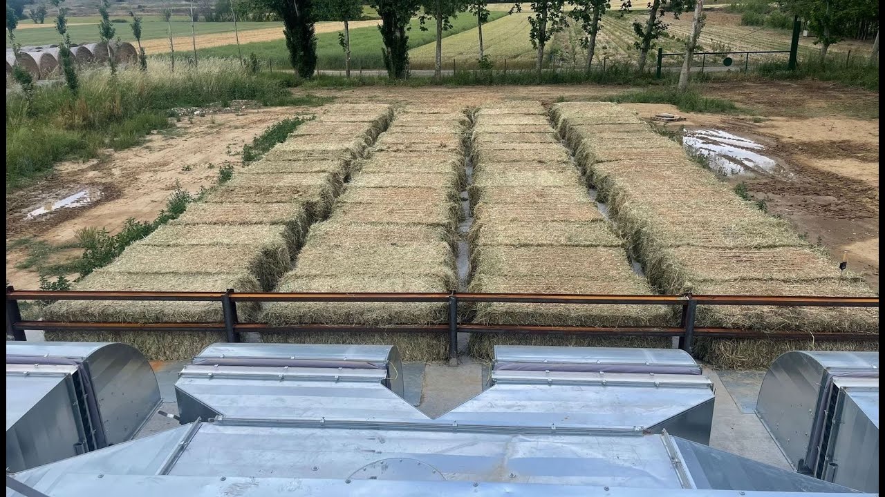 Secadero de forraje con capacidad para 60 pacas - Laster Agri