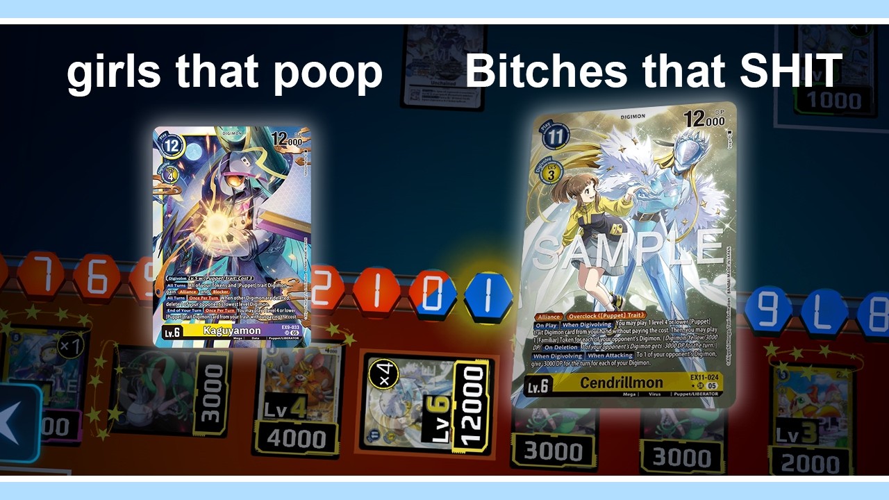 Digimon has Puppet OTK too
