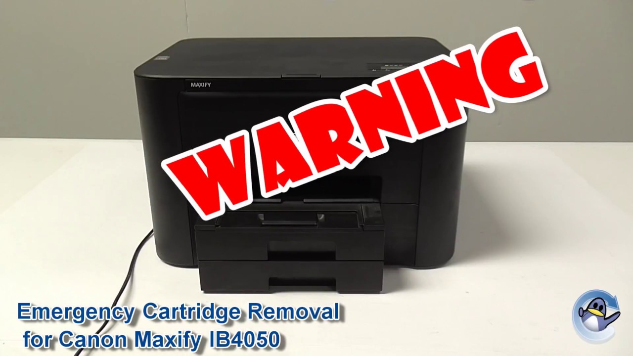 Экстренное извлечение картриджа для фотоаппаратов Canon Maxify IB4050, MB2020, MB2320, MB5020, MB...