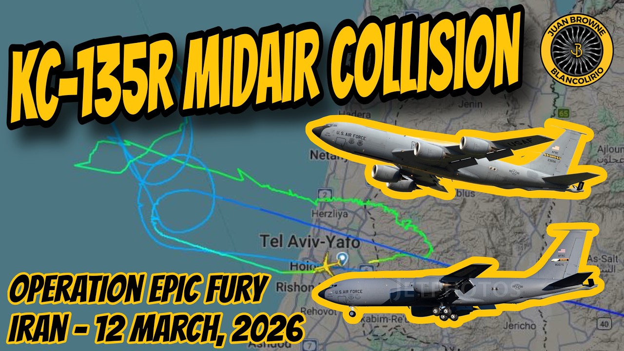 KC-135R Mid Air Collision 12 Mar 2026