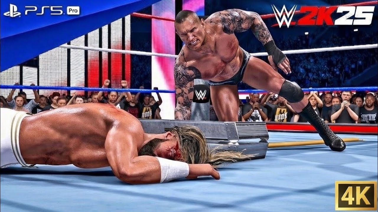 WWE2K25 RANDY ORTON VS SETH ROLILNS VS KOFI 4K 60FPS GAMEPLAY 