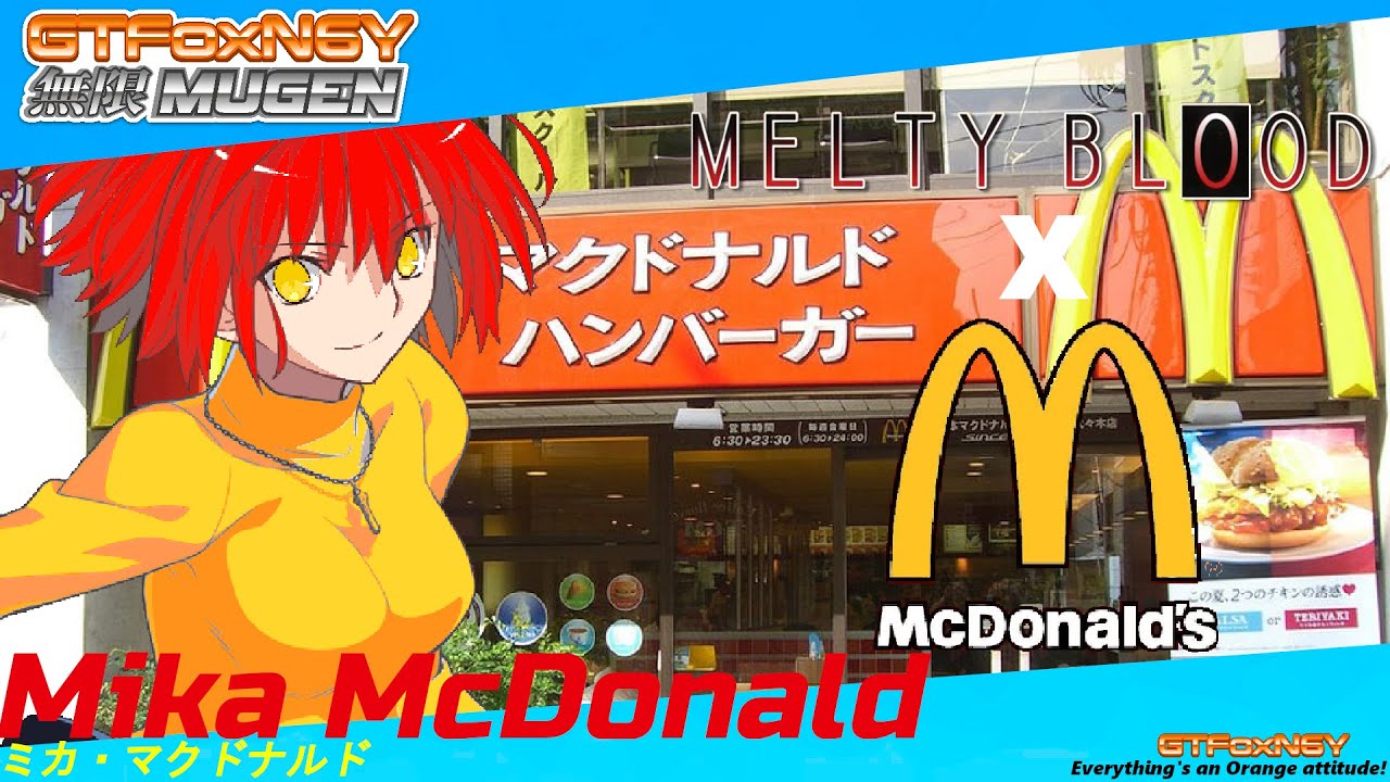 GTFoxMUGEN: Mika McDonald Lovin' it in MUGEN! (RE-RELEASED)