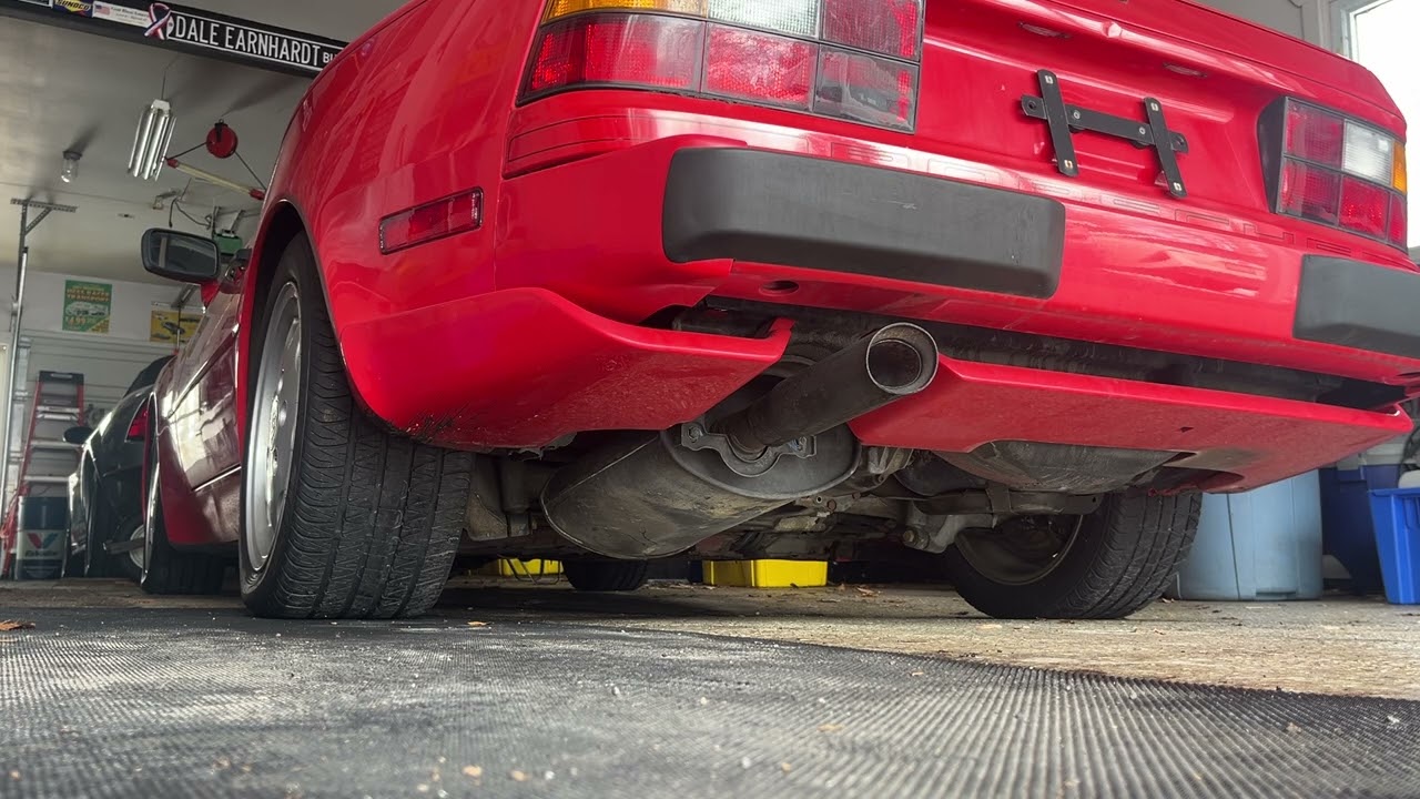 1990 Porsche 944 S2 Cabriolet Cold Start