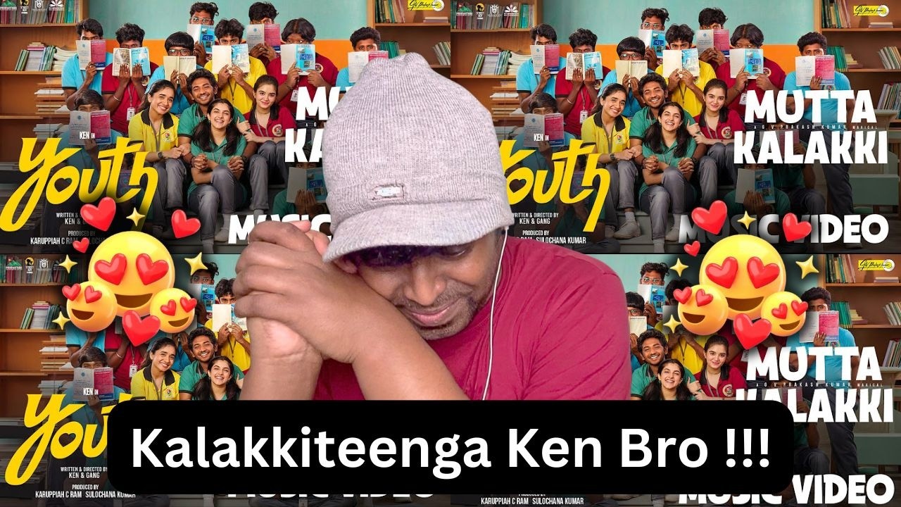 Mutta Kalakki Music Video Reaction | #youth | #KenKarunaas | Mr Earphones #gvprakash