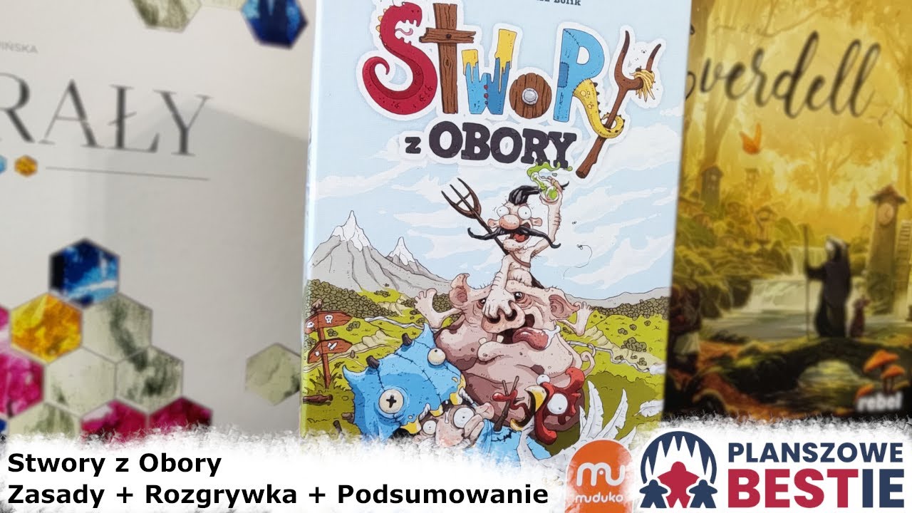 Planszowe Bestie #98 - Stwory z Obory (Zasady + Gra + Podsumowanie) - 09.10.2022