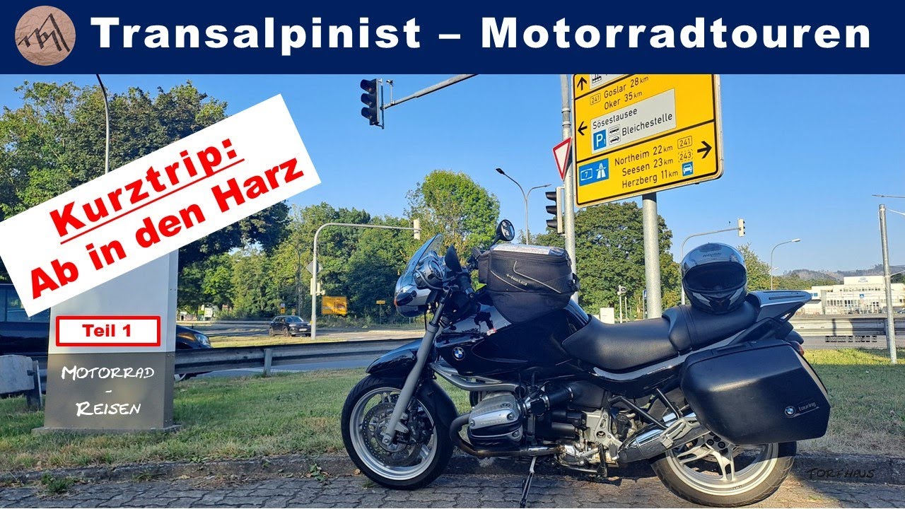 Kurztrip: Ab in den Harz, Teil 1 - mit der BMW R 1150 R unterwegs