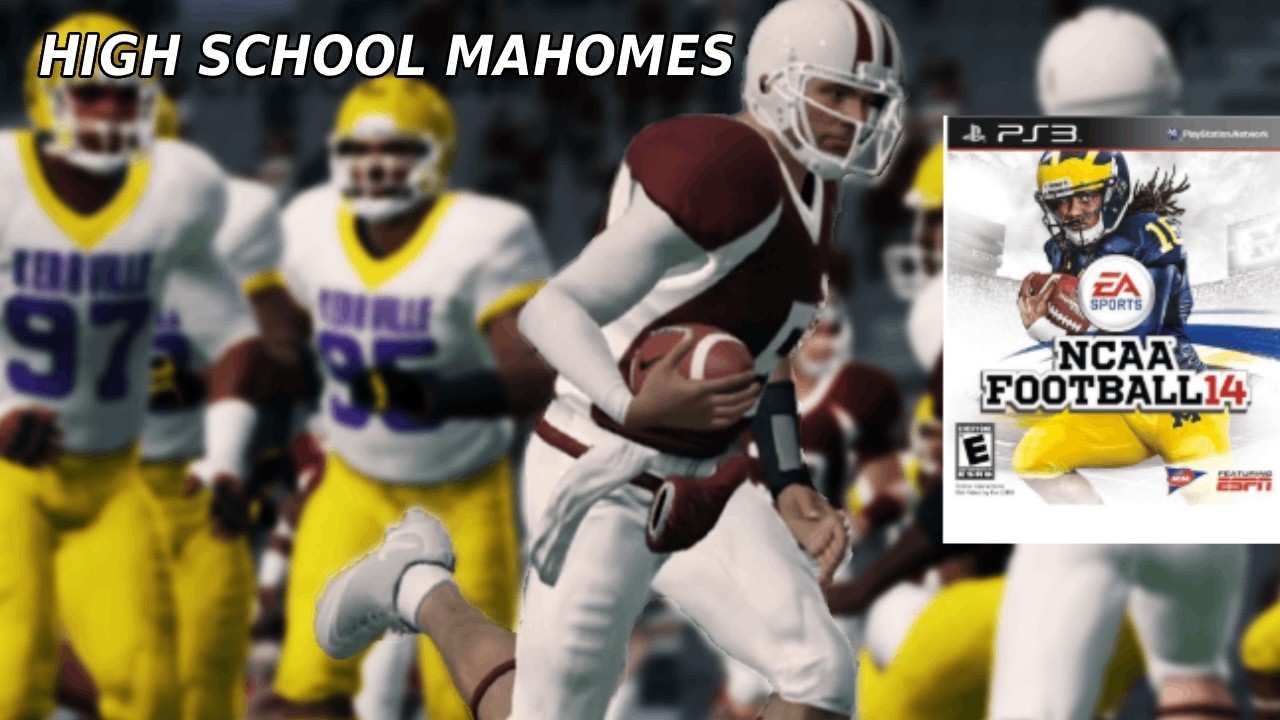 I Recreated Patrick Mahomes in NCAA 14…