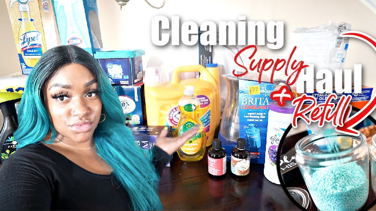 Keep Your HOUSE From Smelling Like KIDS! | Cleaning Supply Haul & Refill With Me!