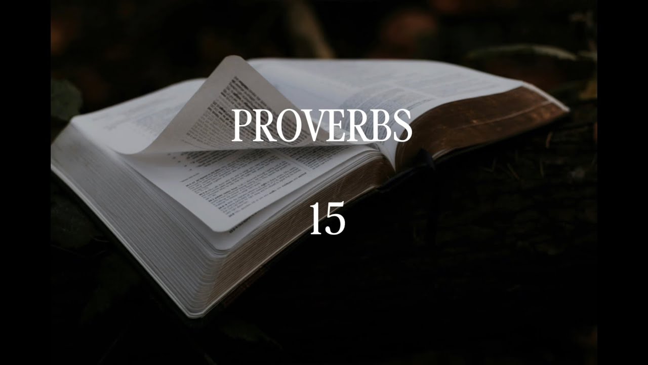 Proverbs 15: Tongue of the Wise