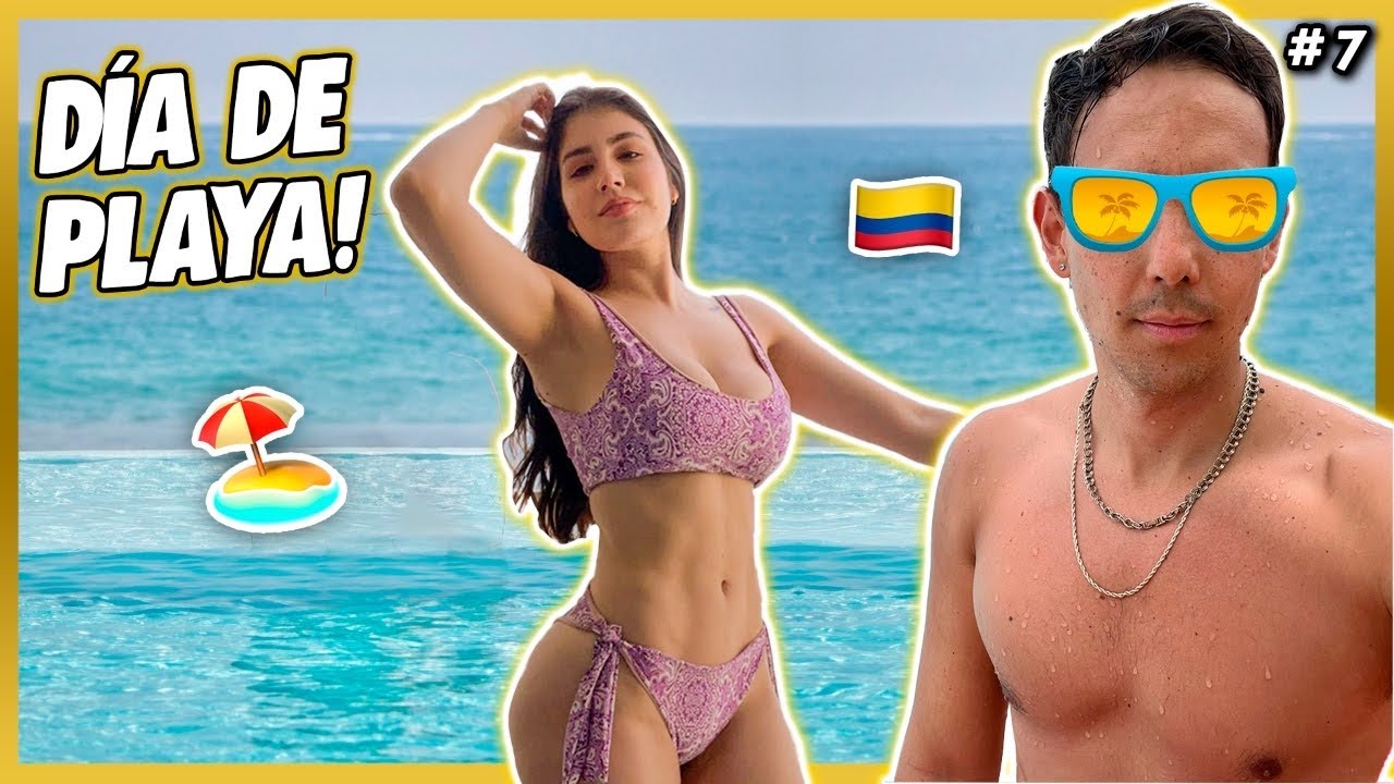 COLOMBIANA en PLAYA MEXICANA! 🇲🇽 Pte 2!