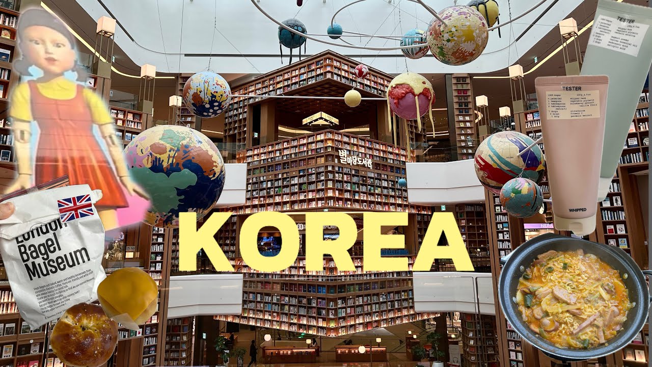 韓国Vlog🇰🇷ずっと行きたかった水原のピョルマダン図書館へ/聖水・新沙