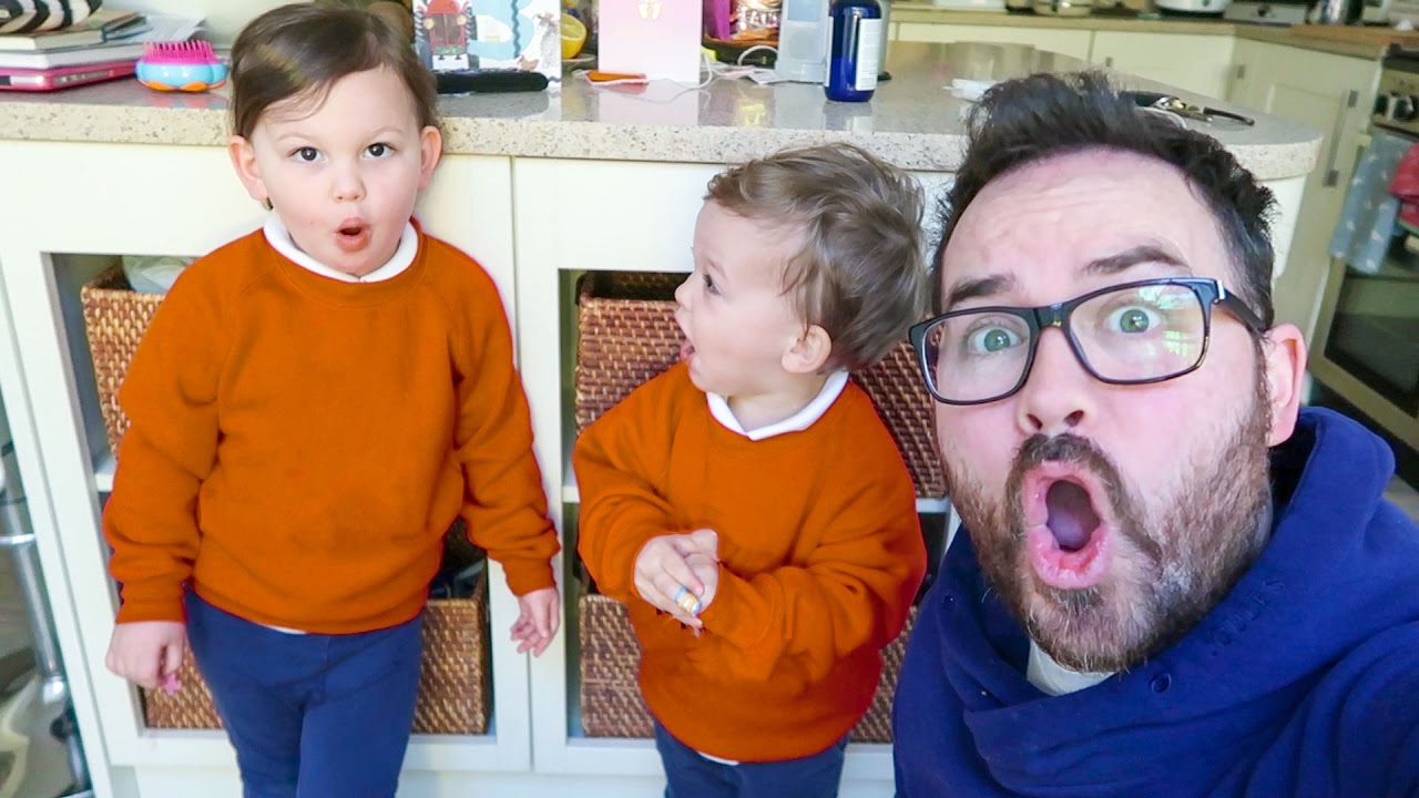BOTH KIDS FIRST DAY AT SCHOOL!