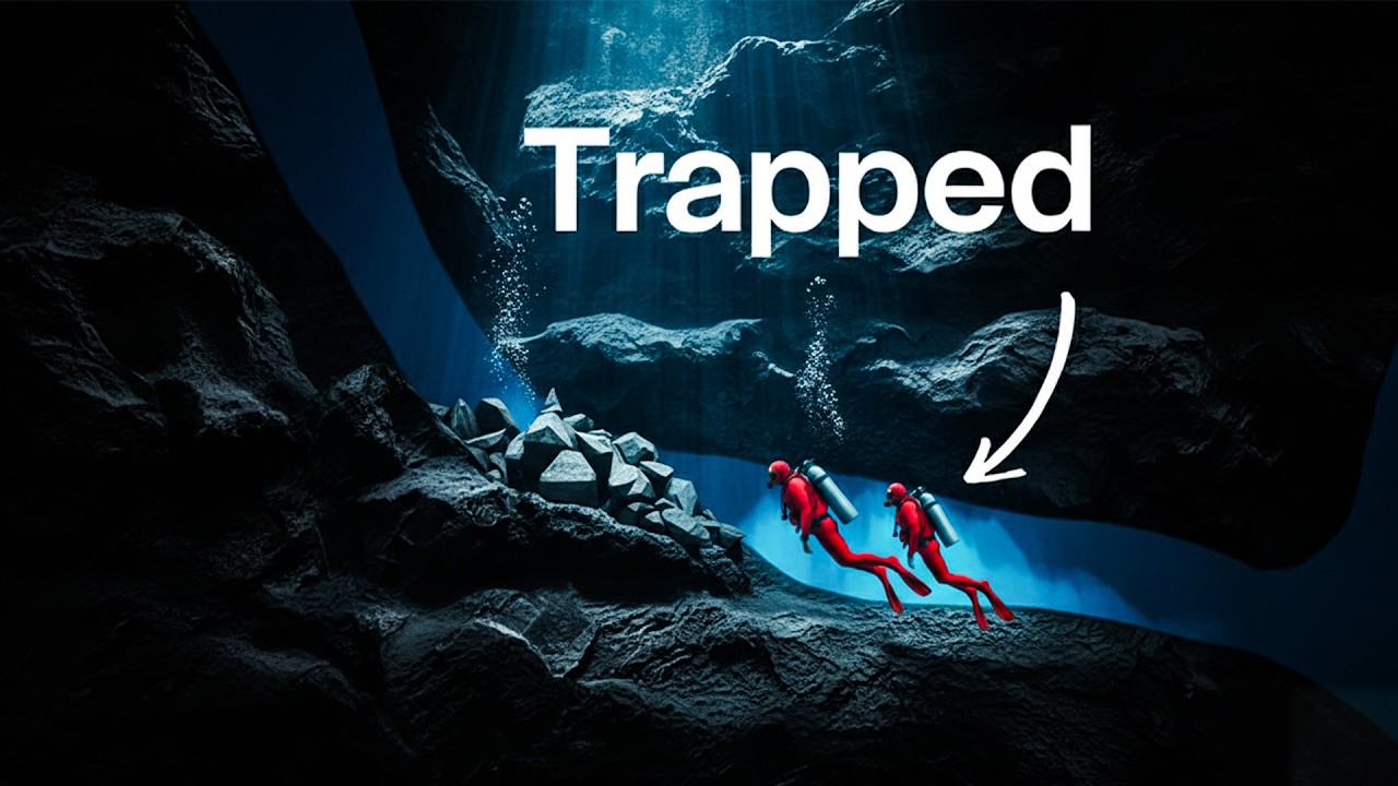 Divers Trapped in a Cave With Only 5 Minutes of Oxygen Left