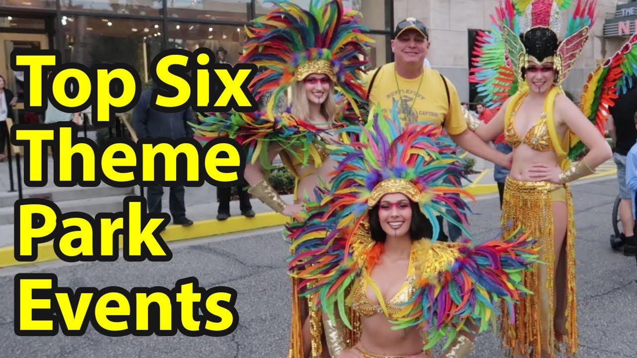 Top Six Theme Park Special Events | Rix Top Six