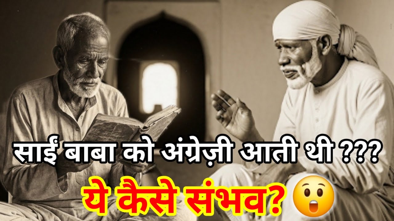 साईं बाबा को अंग्रेज़ी आती थी — 1912 की घटना