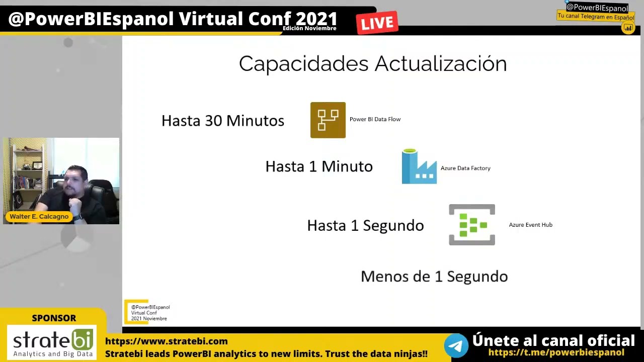 Decisiones en Tiempo Real con Power BI - Walter Calcagno