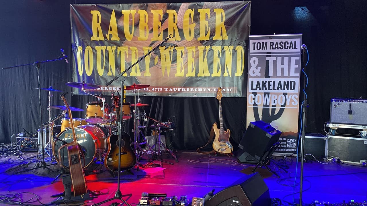 TOM RASCAL & THE LAKELAND COWBOYS beim RAUBERGER COUNTRY WEEKEND 2024 - live