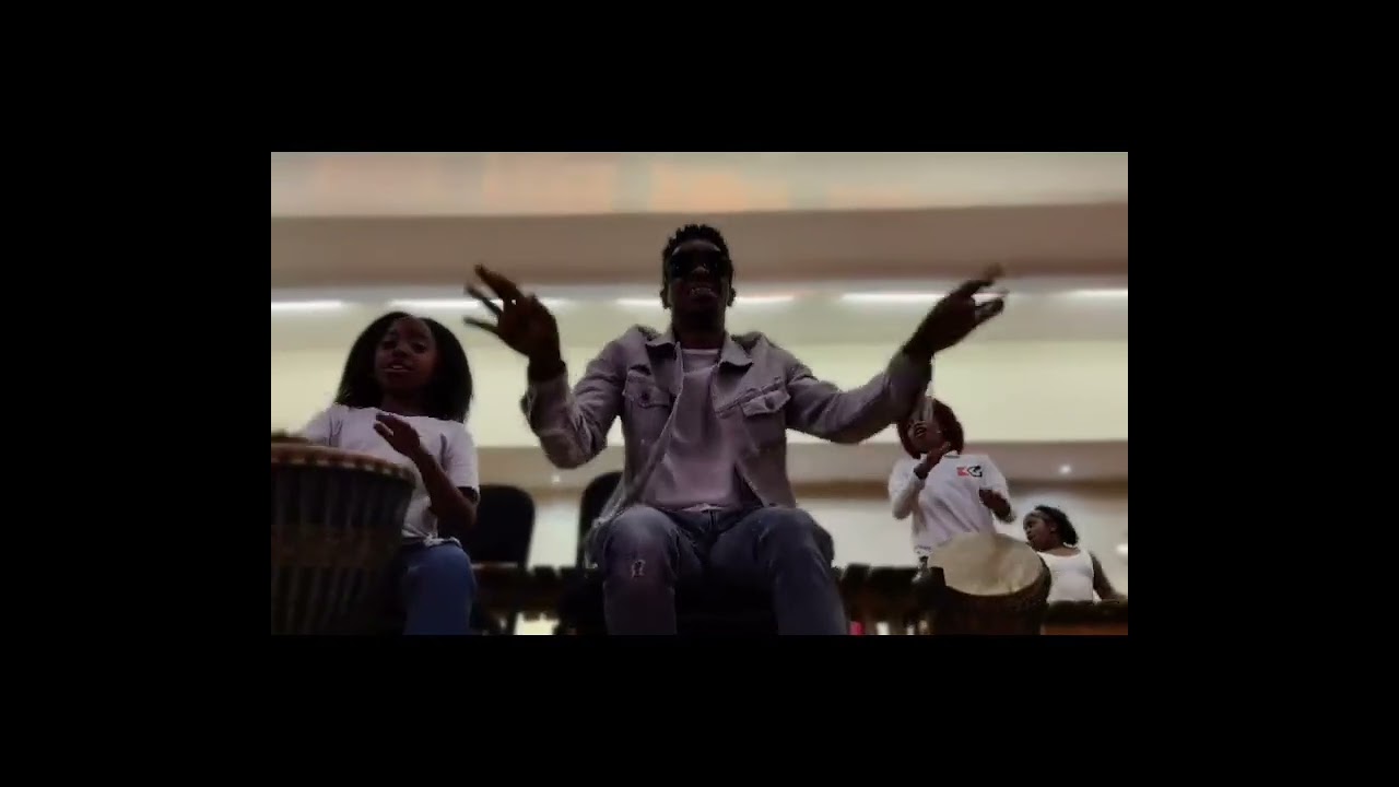 Itshu'Prince Collaborating with Kids Playing Djembe and Marimba 😃💯 (06 September 2025)
