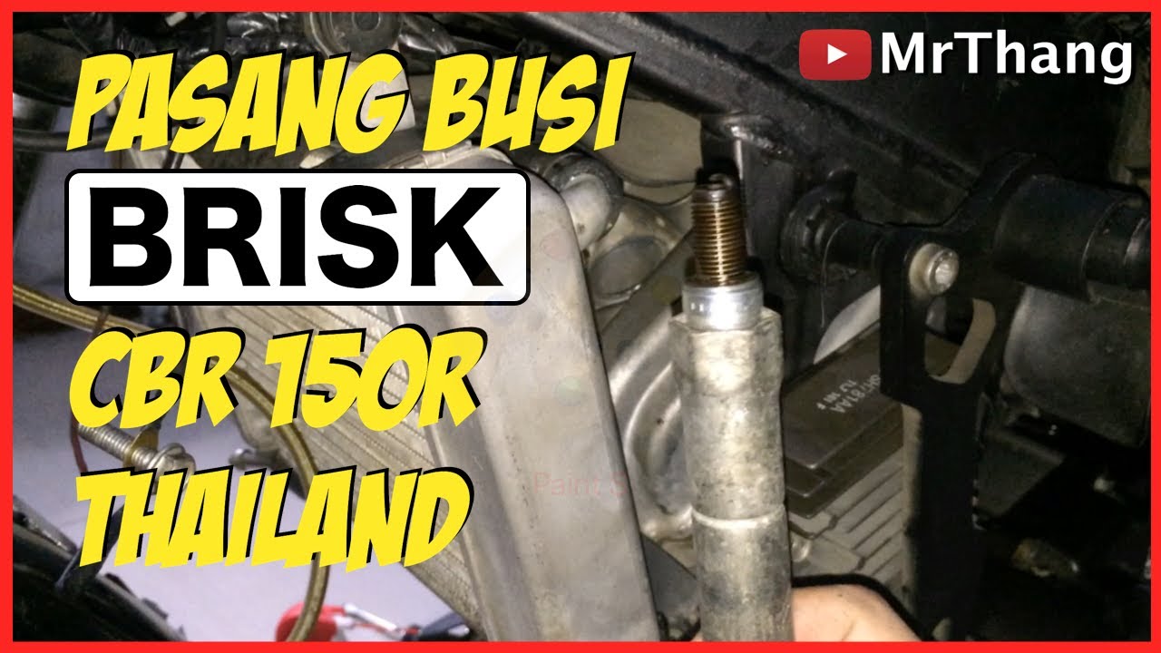 Busi BRISK di CBR150R | Cara ganti busi CBR150R | #CBRVlog