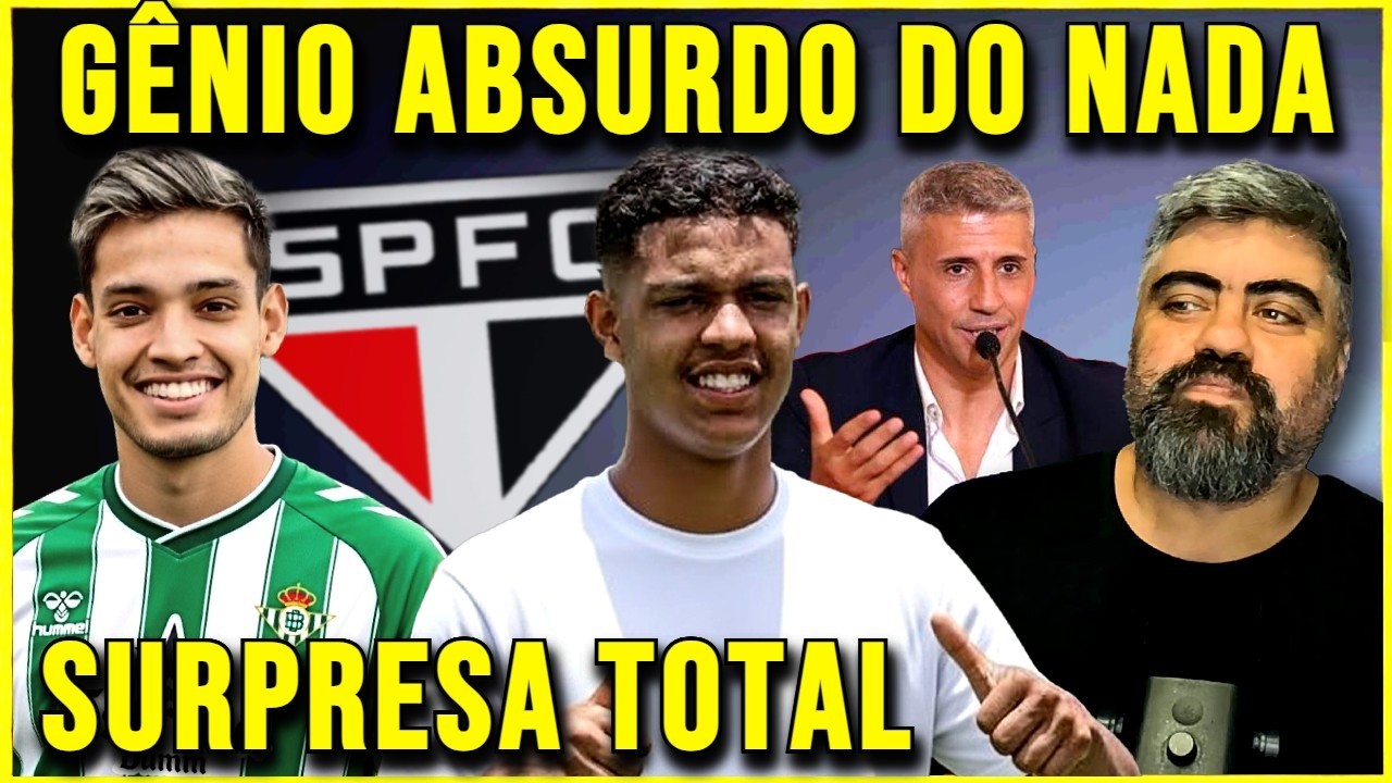COMEMORE DEMAIS SIM!!! SÃO PAULO TEM GRANDE SURPRESA COM RETORNO DE GÊNIO! SPFC AGORA ESTÁ COMPLETO!