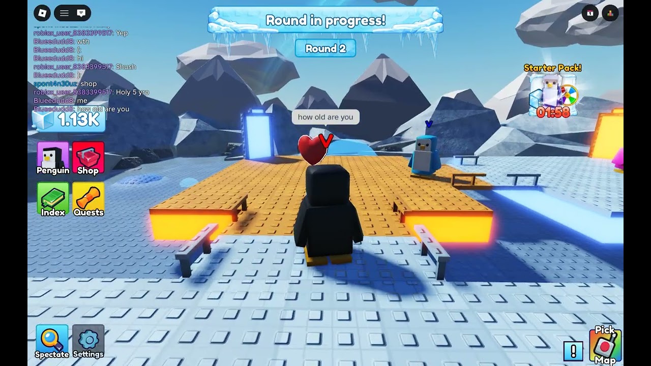 Playing knockout for the first time