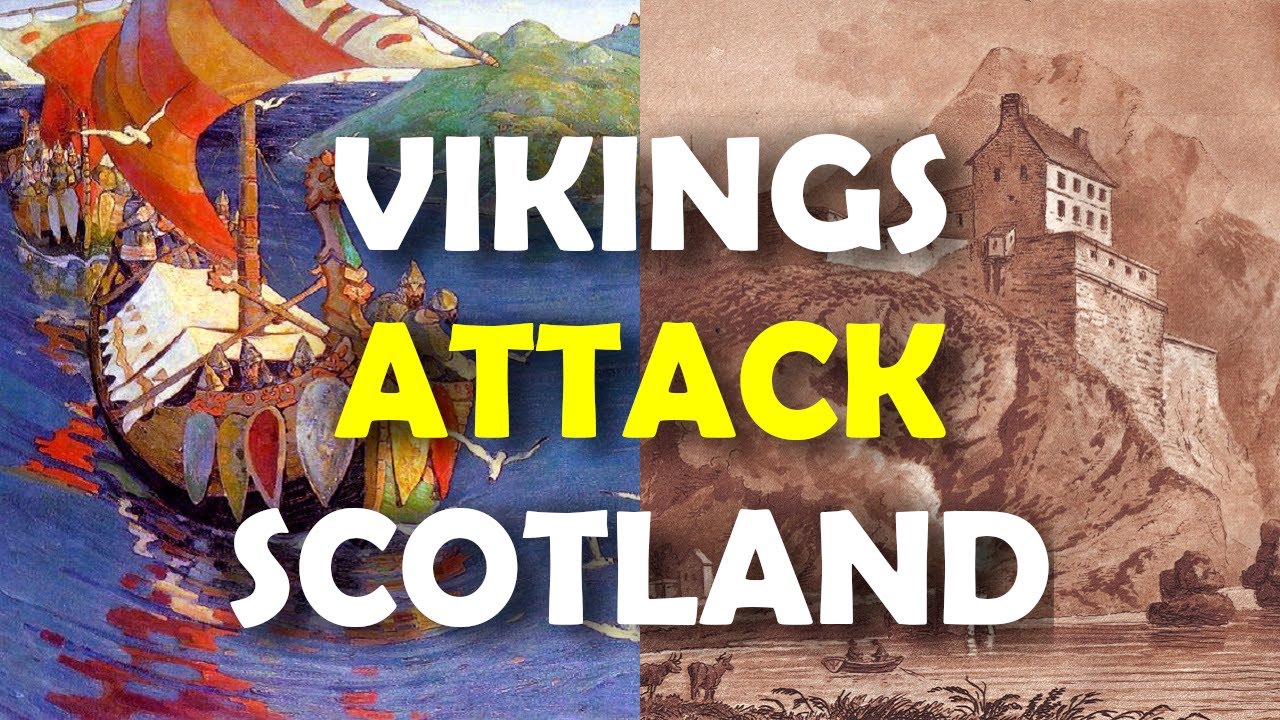 The Viking Siege of Dumbarton Rock (870 AD) - Viking Invasion of Scotland