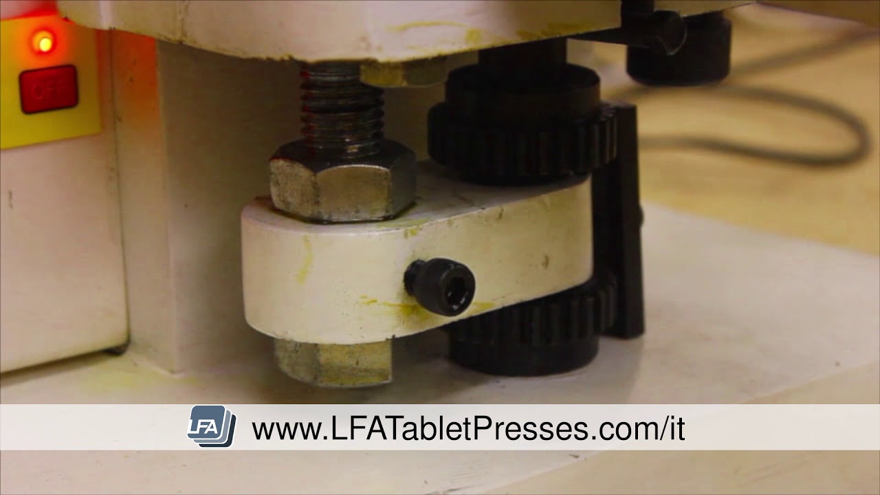 Video introduttivo della comprimitrice TDP 5 - Comprimitrici LFA