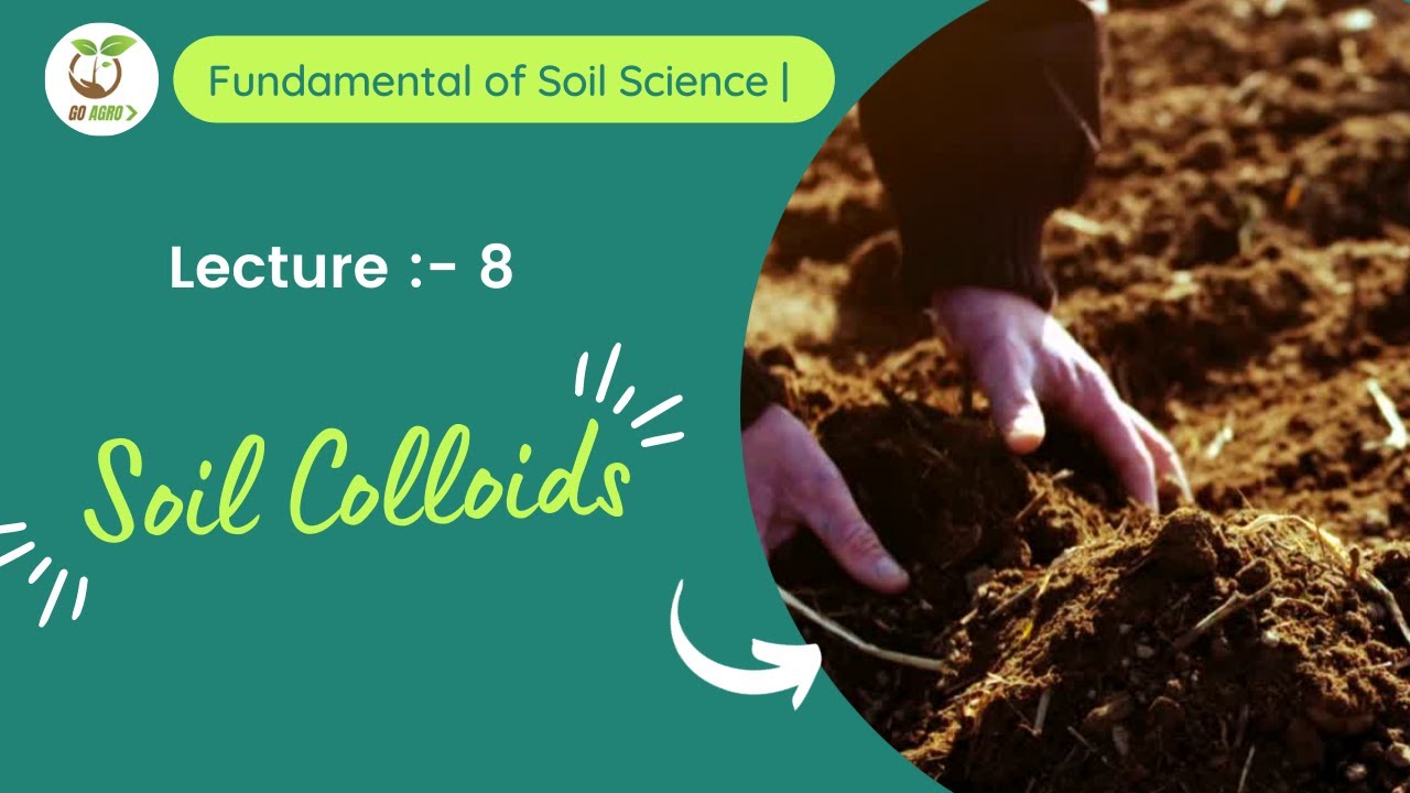 Fundamental of Soil Science | Lecture :- 8 Soil Colloids | Go Agro