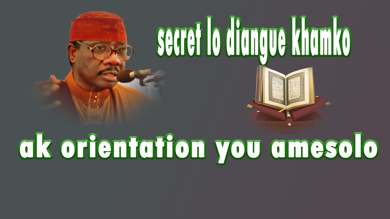 🔴SECRET SO BEUGUE LO DIANGUE KHAMKO ( SERIGNE MOUSTAPHA SY )