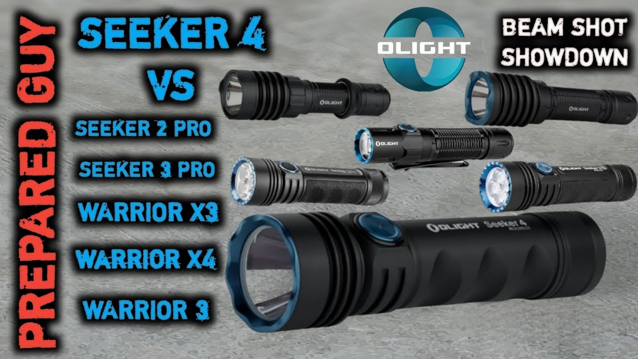 OLIGHT SEEKER 4 (BEAM SHOT SHOW DOWN)
