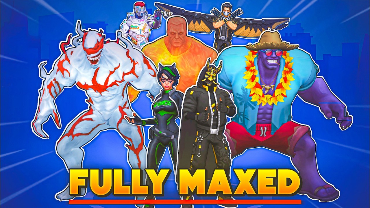 Upgrading My FULL ACCOUNT to MAX in Spider Fighter 3 😱🔥