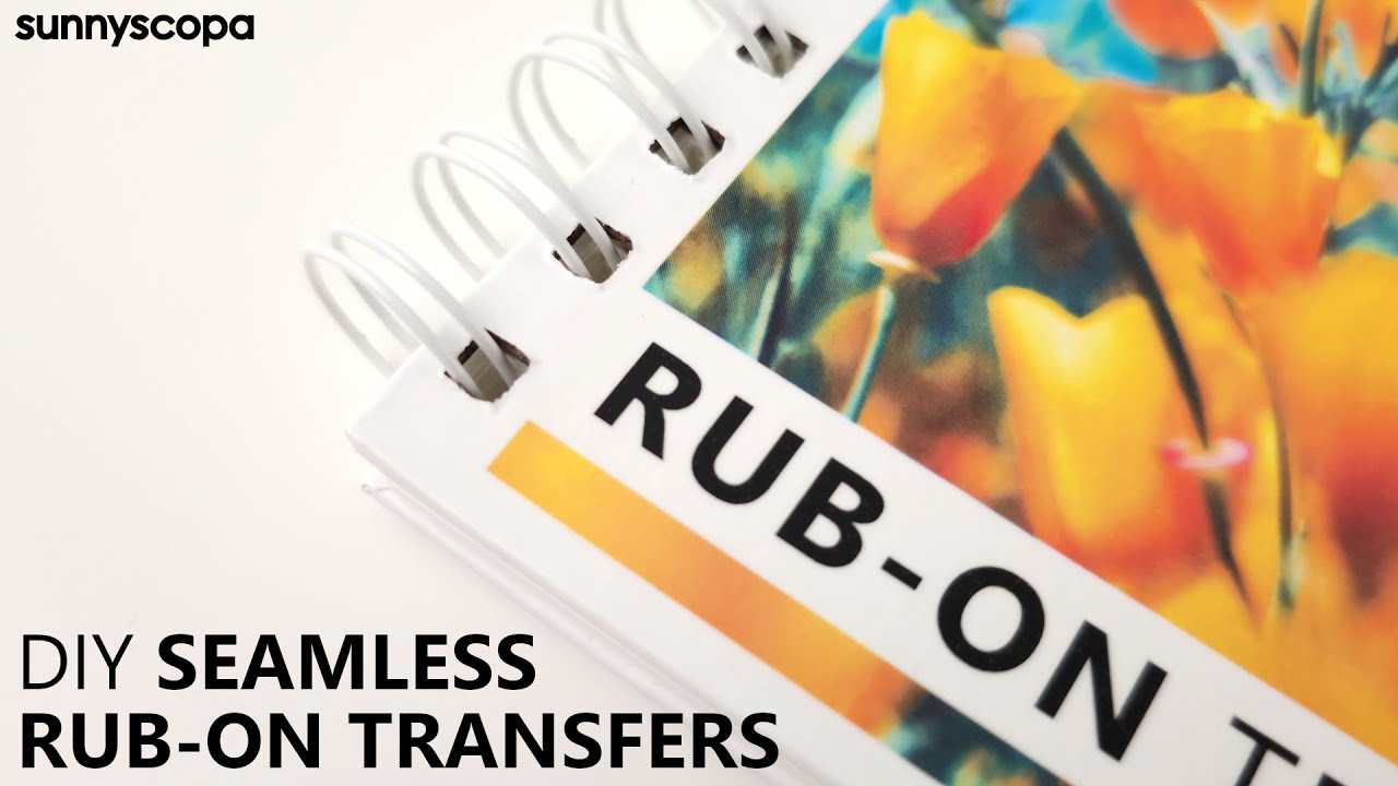 What's New with Rub-On Transfer Paper: Improvements & White Version