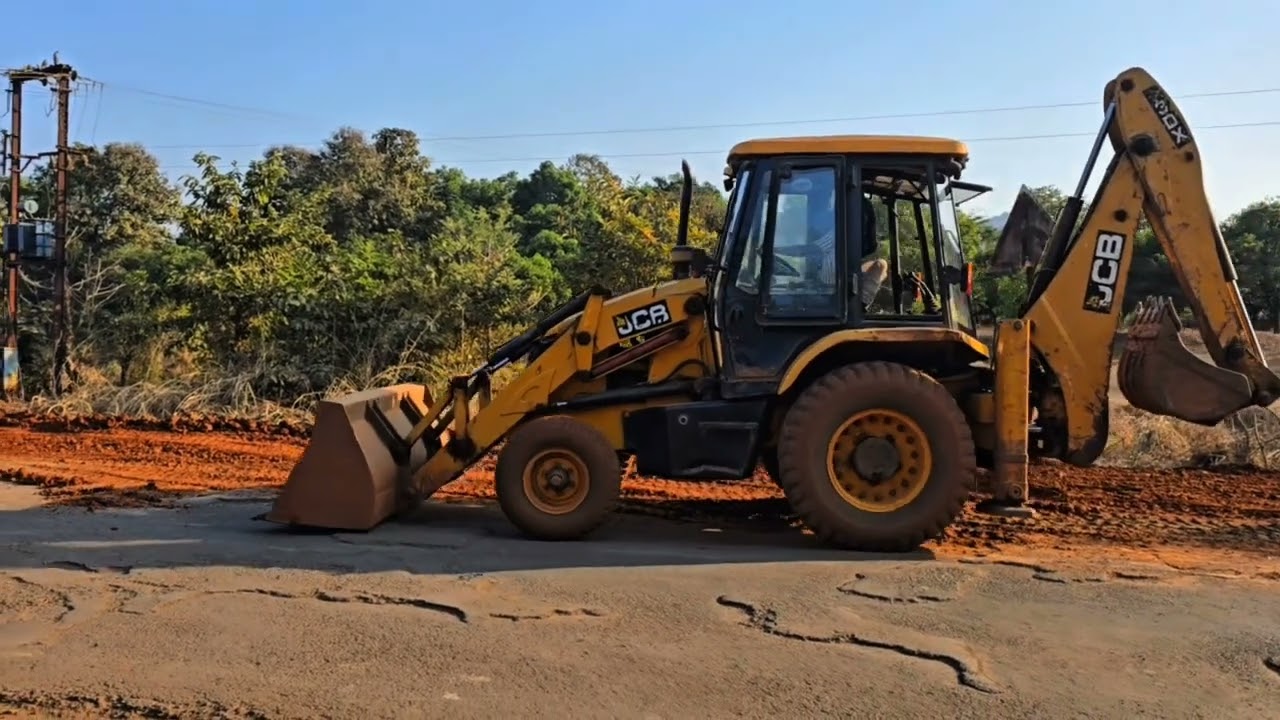 🚜 JCB Se Road Leveling Ka Zabardast Kaam | Gaon Ki Sadak Badal Gayi | Full Action 🔥