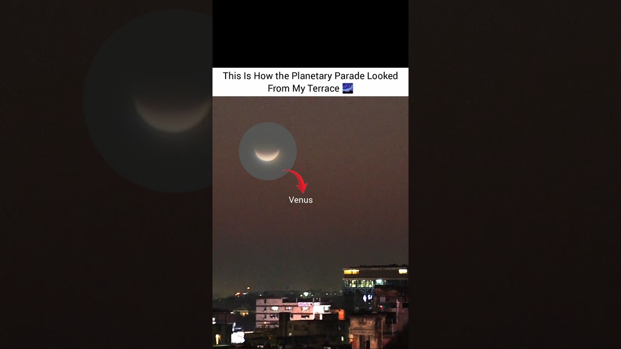 Rare Planetary Parade 🌌 Jupiter, Venus & Saturn Alignment | 28 Feb 2026