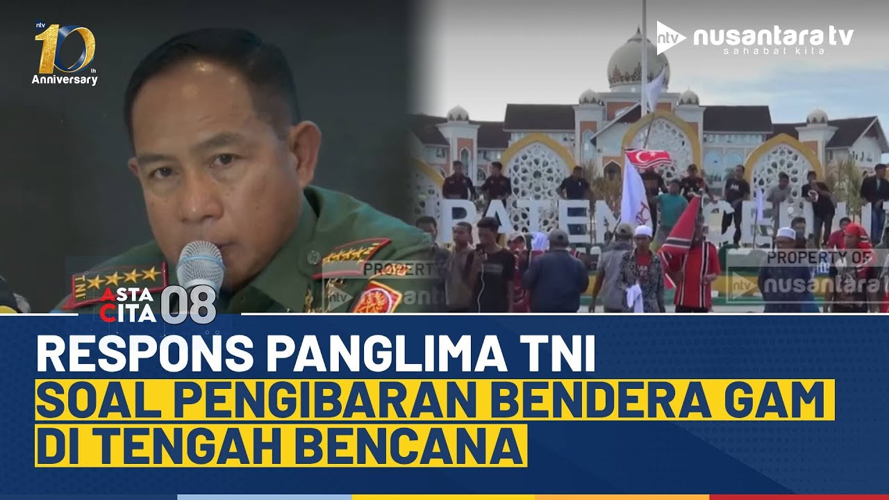 TNI Siaga Penuh, Panglima TNI Tegaskan Penindakan Provokator di Wilayah Bencana | ASTA CITA 08